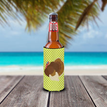 Load image into Gallery viewer, French Turkey Dindon Green   Hugger for slim cans