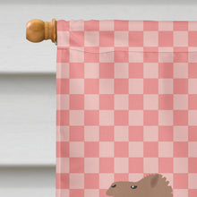Load image into Gallery viewer, F1 Hybrid Camel Pink Check Flag Canvas House Size BB7819CHF