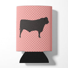 Load image into Gallery viewer, Black Angus Cow Pink Check Can or Bottle Hugger BB7828CC