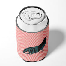 Load image into Gallery viewer, Sumatra Chicken Pink Check Can or Bottle Hugger BB7833CC