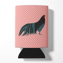 Load image into Gallery viewer, Sumatra Chicken Pink Check Can or Bottle Hugger BB7833CC
