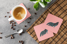 Load image into Gallery viewer, Sumatra Chicken Pink Check Foam Coaster  BB7833FC