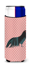 Load image into Gallery viewer, Sumatra Chicken Pink Check   Hugger for slim cans