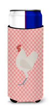 Load image into Gallery viewer, German Langshan Chicken Pink Check   Hugger for slim cans