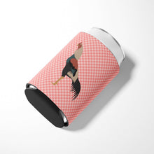 Load image into Gallery viewer, Kulang Chicken Pink Check Can or Bottle Hugger BB7838CC