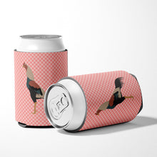 Load image into Gallery viewer, Kulang Chicken Pink Check Can or Bottle Hugger BB7838CC