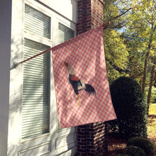 Load image into Gallery viewer, Kulang Chicken Pink Check Flag Canvas House Size BB7838CHF