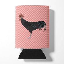 Load image into Gallery viewer, Minorca Ctalalan Chicken Pink Check Can or Bottle Hugger BB7841CC
