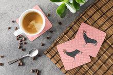 Load image into Gallery viewer, Minorca Ctalalan Chicken Pink Check Foam Coaster  BB7841FC