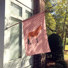 Load image into Gallery viewer, Mule Pink Check Flag Canvas House Size BB7845CHF