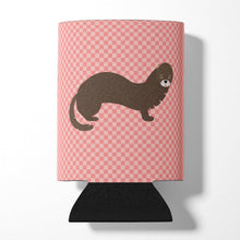 Load image into Gallery viewer, Russian or European Mink Pink Check Can or Bottle Hugger BB7868CC