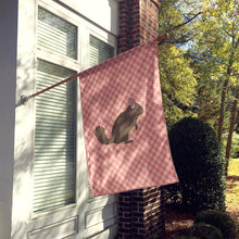 Load image into Gallery viewer, Chinchilla Pink Check Flag Canvas House Size BB7875CHF