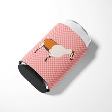 Load image into Gallery viewer, Alpine Goat Pink Check Can or Bottle Hugger BB7880CC