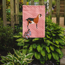 Load image into Gallery viewer, Anglo-nubian Nubian Goat Pink Check Garden Flag - Outdoor Decorative Yard Flag