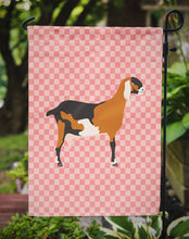 Load image into Gallery viewer, Anglo-nubian Nubian Goat Pink Check Garden Flag - Outdoor Decorative Yard Flag