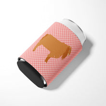 Load image into Gallery viewer, American Lamancha Goat Pink Check Can or Bottle Hugger BB7885CC