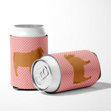 Load image into Gallery viewer, American Lamancha Goat Pink Check Can or Bottle Hugger BB7885CC
