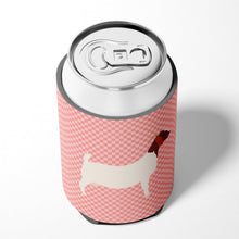 Load image into Gallery viewer, Boer Goat Pink Check Can or Bottle Hugger BB7886CC