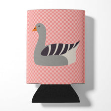 Load image into Gallery viewer, Pilgrim Goose Pink Check Can or Bottle Hugger BB7893CC