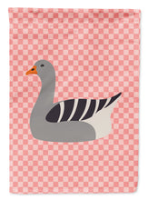 Load image into Gallery viewer, Pilgrim Goose Pink Check Garden Flag - Outdoor Decorative Yard Flag BB7893GF