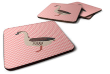 Load image into Gallery viewer, Chinese Goose Pink Check Foam Coaster  BB7896FC