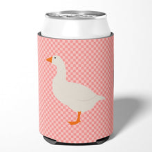 Load image into Gallery viewer, Shire Horse Pink Check Can or Bottle Hugger BB7900CC