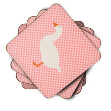 Load image into Gallery viewer, Shire Horse Pink Check Foam Coaster  BB7900FC