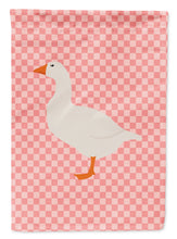 Load image into Gallery viewer, Shire Horse Pink Check Garden Flag - Outdoor Decorative Yard Flag