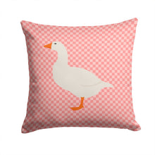 Load image into Gallery viewer, Shire Horse Pink Check Throw Pillow - 14x14 Decorative Pillow – Art for Your Home &amp; Patio BB7900PW1414