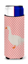 Load image into Gallery viewer, Sebastopol Goose Pink Check   Hugger for slim cans