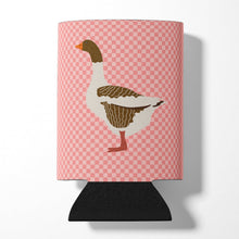 Load image into Gallery viewer, Pomeranian Rogener Goose Pink Check Can or Bottle Hugger BB7903CC