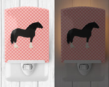 Load image into Gallery viewer, Pomeranian Rogener Goose Pink Check Ceramic Night Light BB7904CNL