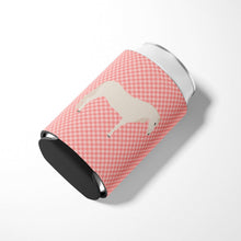 Load image into Gallery viewer, Paso Fino Horse Pink Check Can or Bottle Hugger BB7905CC