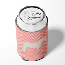 Load image into Gallery viewer, Paso Fino Horse Pink Check Can or Bottle Hugger BB7905CC