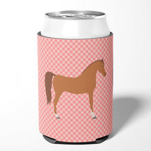 Load image into Gallery viewer, Arabian Horse Pink Check Can or Bottle Hugger