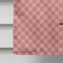 Load image into Gallery viewer, Emu Pink Check Flag Canvas House Size BB7922CHF