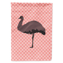 Load image into Gallery viewer, Emu Pink Check Flag Canvas House Size BB7922CHF
