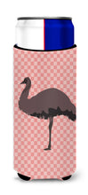 Load image into Gallery viewer, Emu Pink Check   Hugger for slim cans
