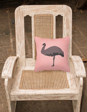 Load image into Gallery viewer, Emu Pink Check Fabric Decorative Pillow BB7922PW1818