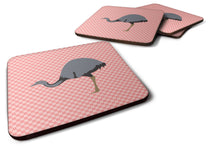Load image into Gallery viewer, Rhea  Pink Check Foam Coaster  BB7923FC