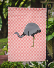 Load image into Gallery viewer, Rhea Pink Check Garden Flag - Outdoor Decorative Yard Flag