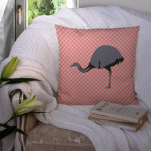 Load image into Gallery viewer, Rhea  Pink Check Throw Pillow - 14x14 Decorative Pillow – Art for Your Home &amp; Patio BB7923PW1414