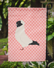 Load image into Gallery viewer, Nun Pigeon Pink Check Garden Flag - Outdoor Decorative Yard Flag