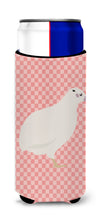 Load image into Gallery viewer, Texas Quail Pink Check   Hugger for slim cans