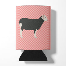 Load image into Gallery viewer, Herwick Sheep Pink Check Can or Bottle Hugger BB7970CC