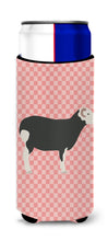 Load image into Gallery viewer, Herwick Sheep Pink Check   Hugger for slim cans