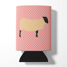 Load image into Gallery viewer, Suffolk Sheep Pink Check Can or Bottle Hugger BB7972CC