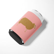 Load image into Gallery viewer, East Friesian Sheep Pink Check Can or Bottle Hugger BB7977CC