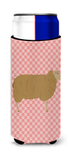 Load image into Gallery viewer, East Friesian Sheep Pink Check   Hugger for slim cans