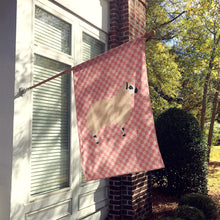 Load image into Gallery viewer, Kerry Hill Sheep Pink Check Flag Canvas House Size BB7979CHF